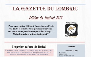 Une thématique environnementale à découvrir dans notre gazette